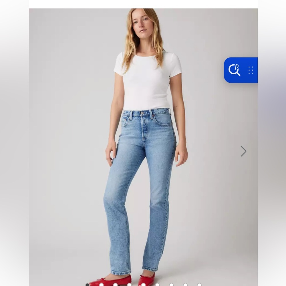 501 Levi's Women 27/30 - Picture 1 of 8